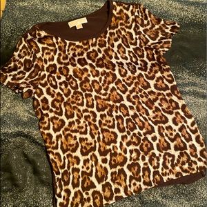 Michael Kors Leopard print top